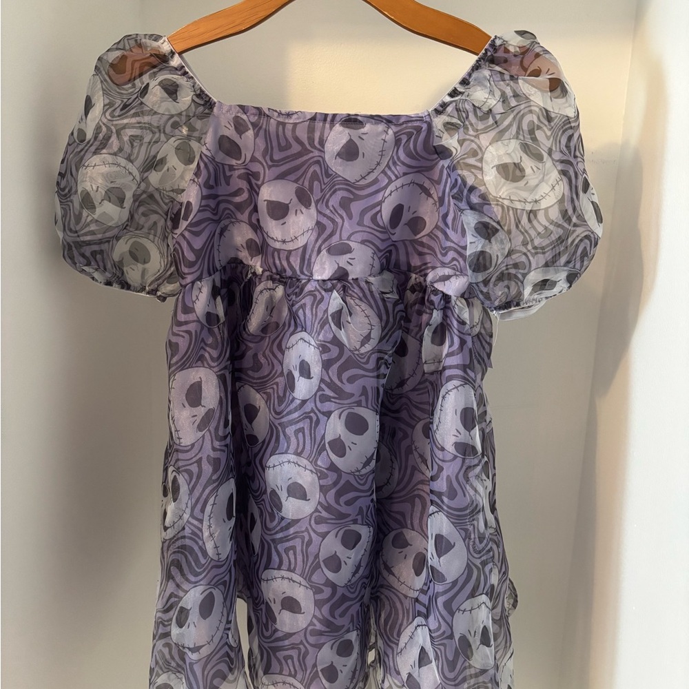 NWT Disneys Tim Burton's Nightmare Before Christmas Girls Dress XL 14